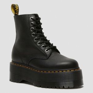Dr. Martens 1460 Pascal Max Leather Platform Boots